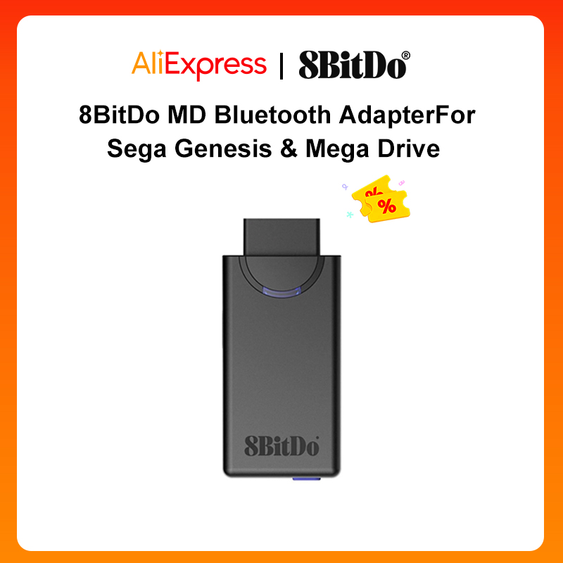 Retro Gaming Machine - 8BitDo Retro Alıcı Mega Drive Bluetooth