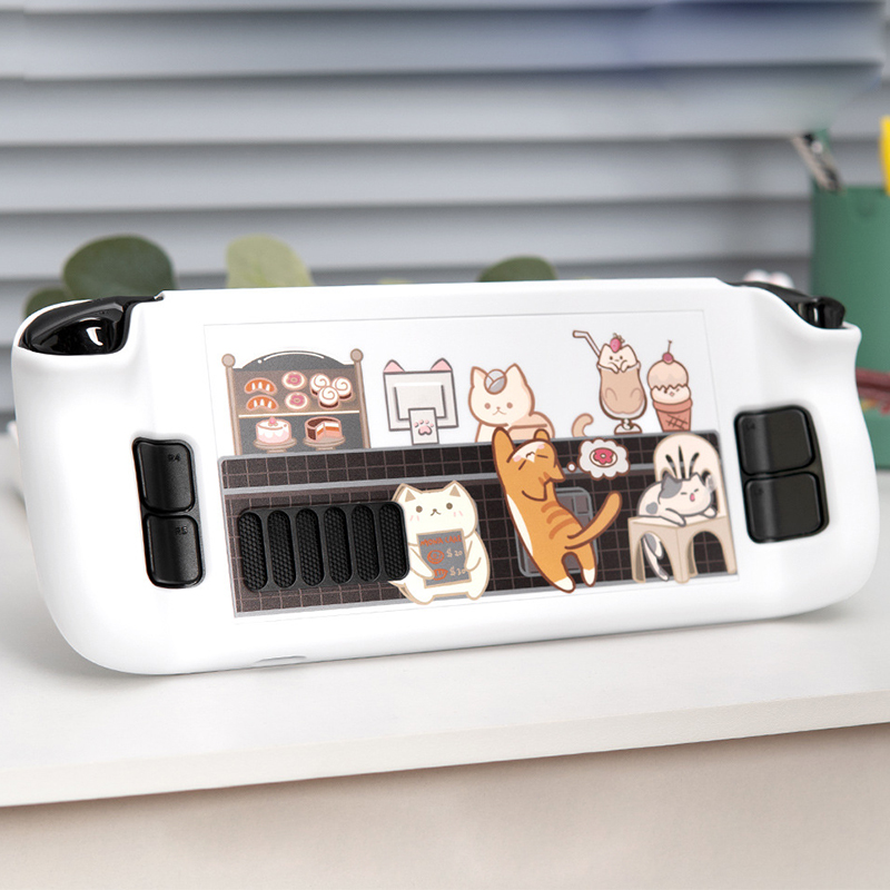 Retro Gaming Case - Buhar güverte Oled durumda sevimli sert