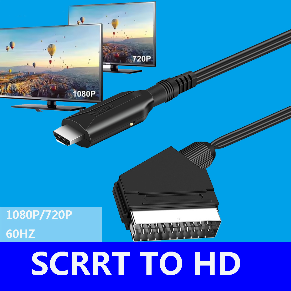 Scart To Hdmi - SCART'tan HDMI uyumlu/HDMI uyumlu SCART'a Video