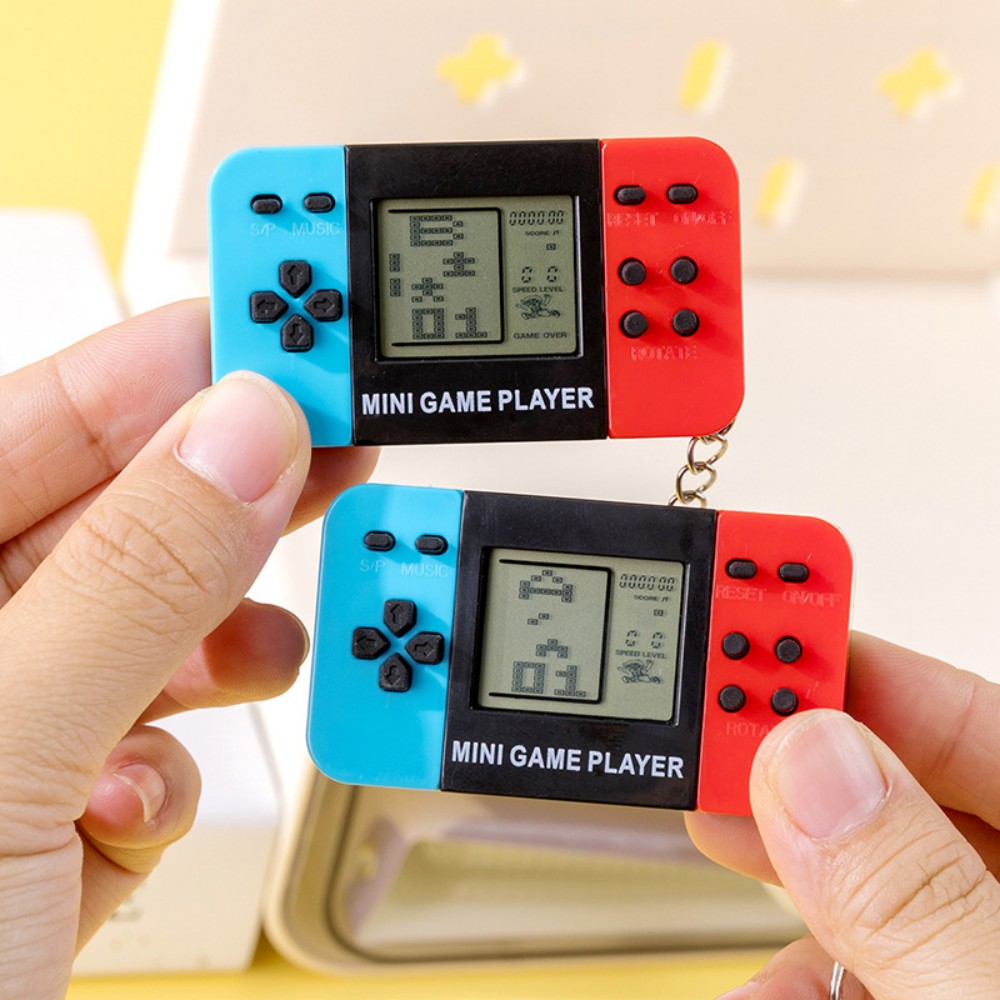 Gaming Retro Arcade - Klasik Tetris El Oyun Konsolu Anahtarlık