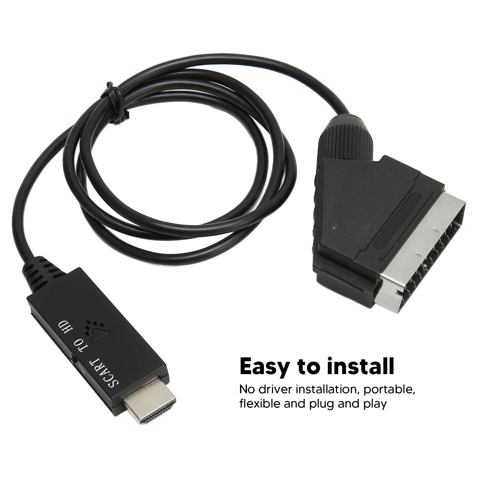 Scart To Hdmi - SCART'tan HD Multimedya Arayüzüne Dönüştürücü HD