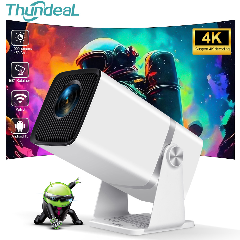 Retro Gaming Projector - ThundeaL 4K Full HD Projektör FHD
