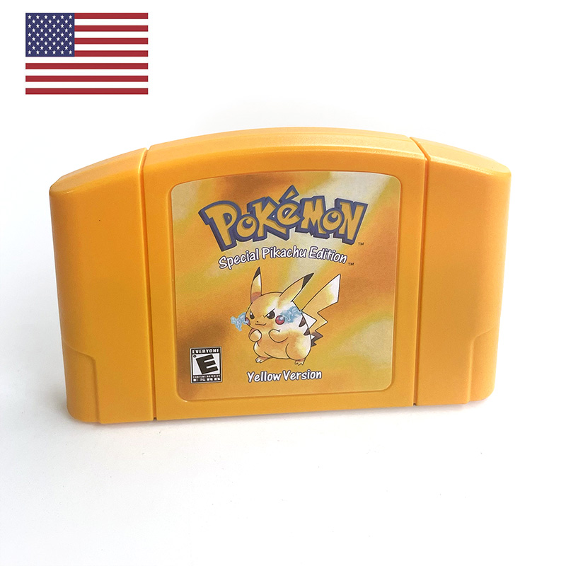 Retro Gaming Machine - ABD NTSC Versiyonu İngilizce Pokemon Yellow