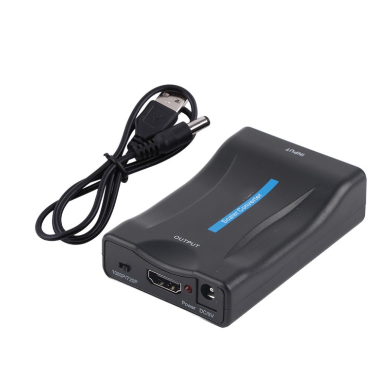 Scart To Hdmi - Scart'tan HDMI'ya Ses Video Dönüştürücü Ölçekleyici