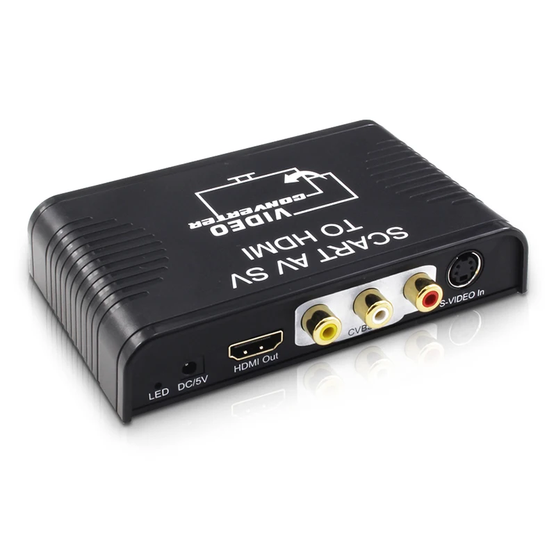 Scart To Hdmi - S-video AV Scart HDMI dönüştürücü 3