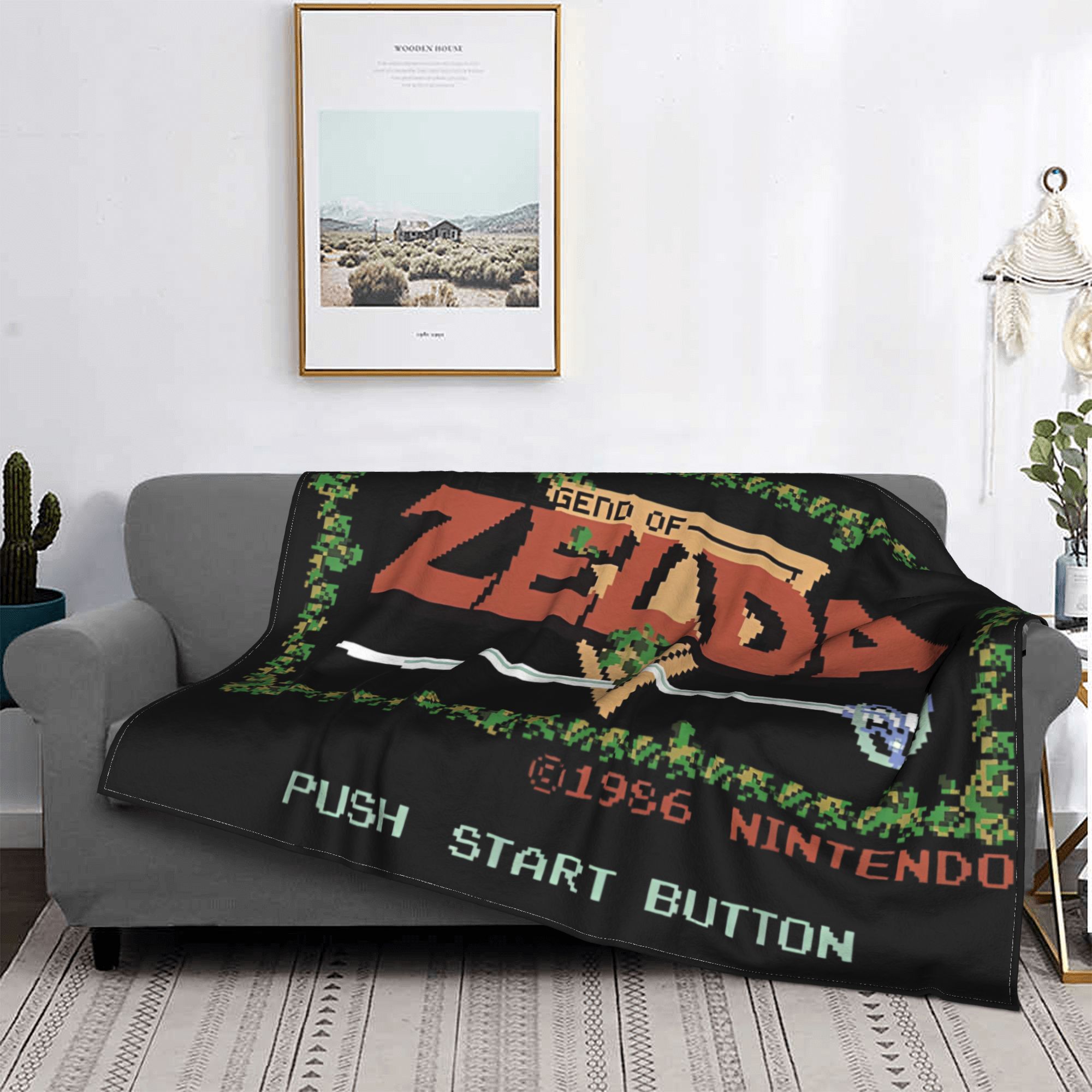Z-Zelda Legends Flanel Battani - Retro Gaming Zelda incelemesi ve fiyatı