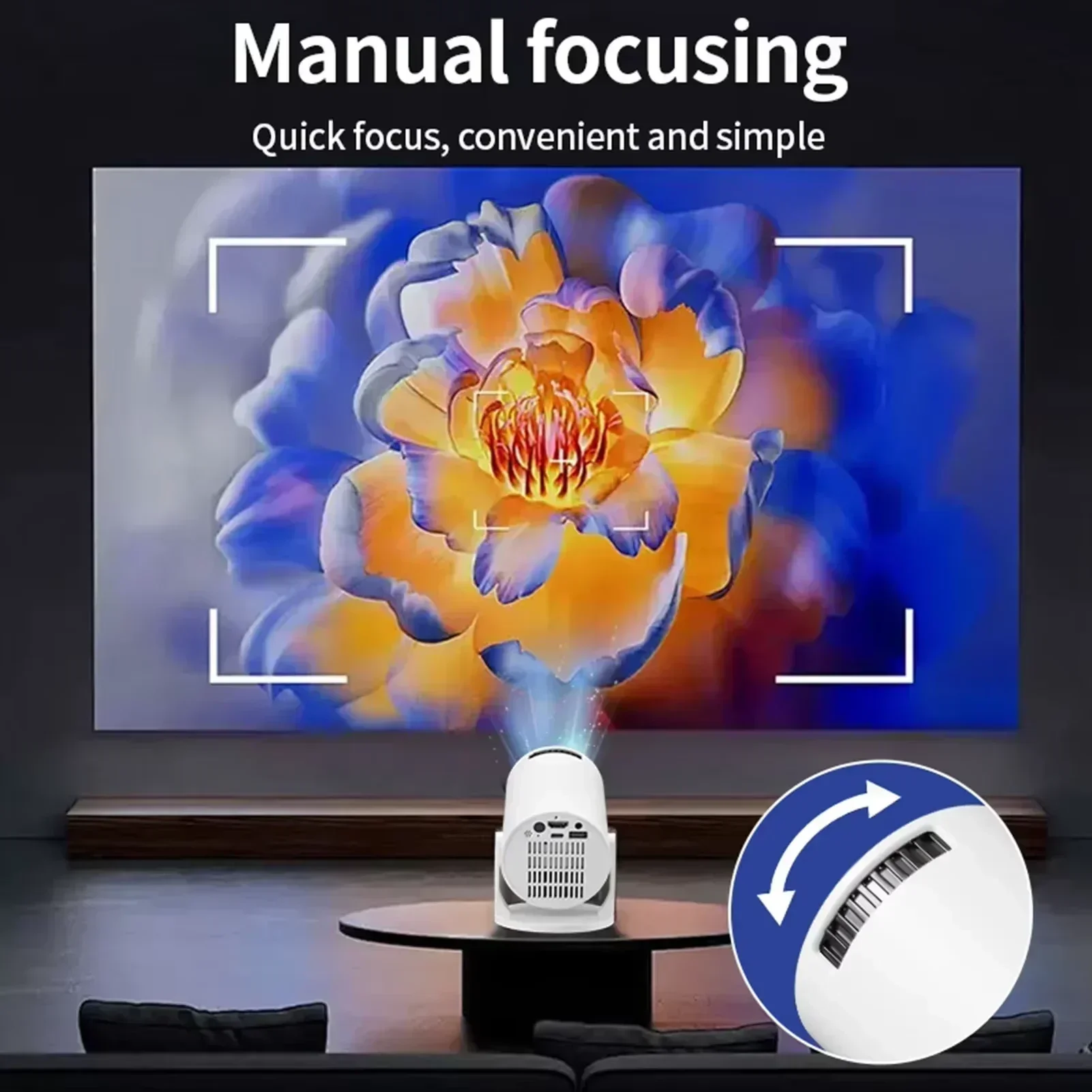 Mini HY300 Akıllı Android Proj - Retro Gaming Projector incelemesi ve fiyatı