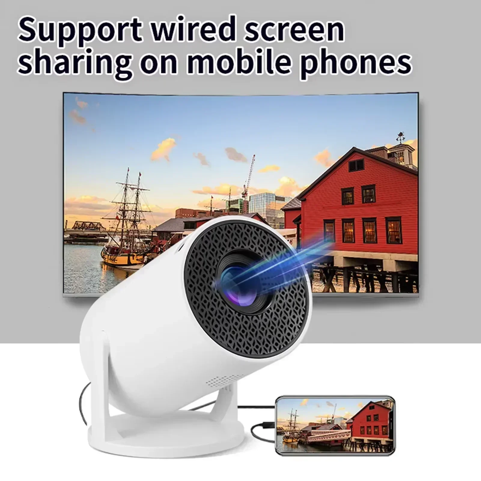 Mini HY300 Akıllı Android Proj - Retro Gaming Projector incelemesi ve fiyatı