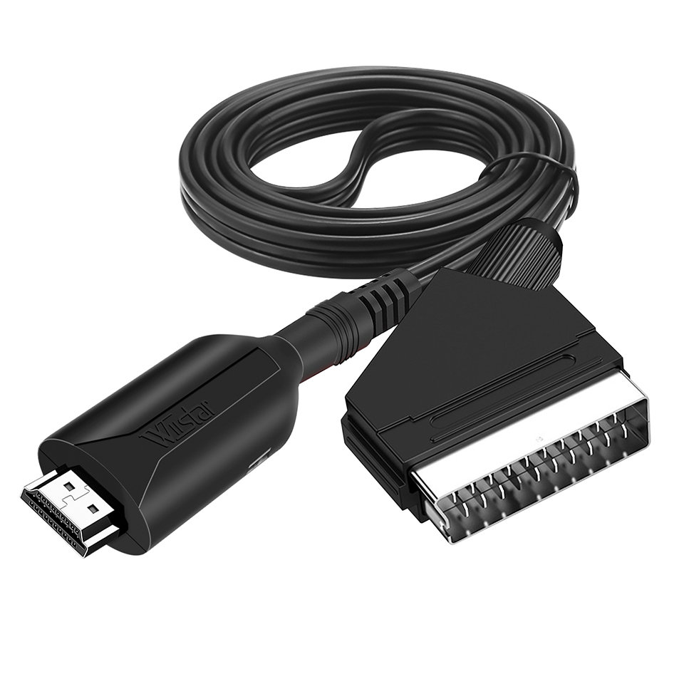 HDTV DVD için SCART Kablo Dönü - Scart To Hdmi incelemesi ve fiyatı