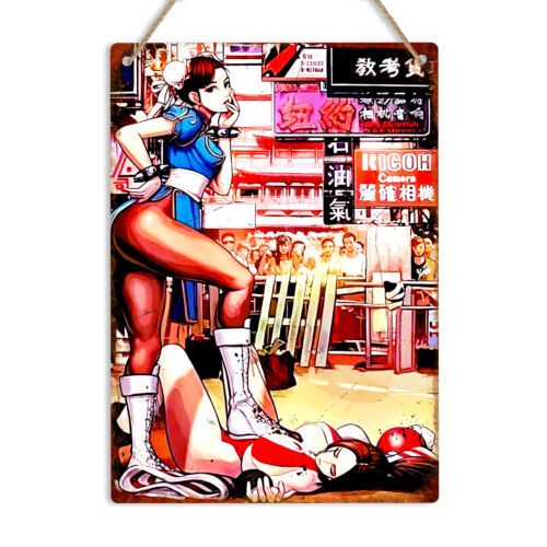 Chun Li Retro Oyun Metal Duvar - Gaming Retro Arcade incelemesi ve fiyatı