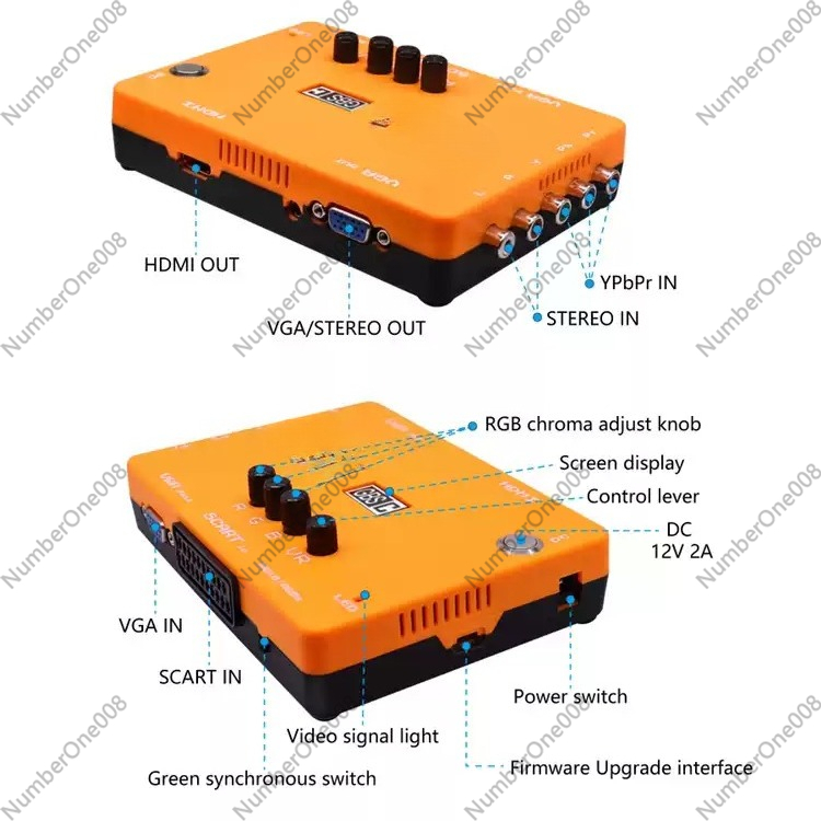 Düşük Çözünürlüklü Oyun RGBS K - Scart To Hdmi incelemesi ve fiyatı