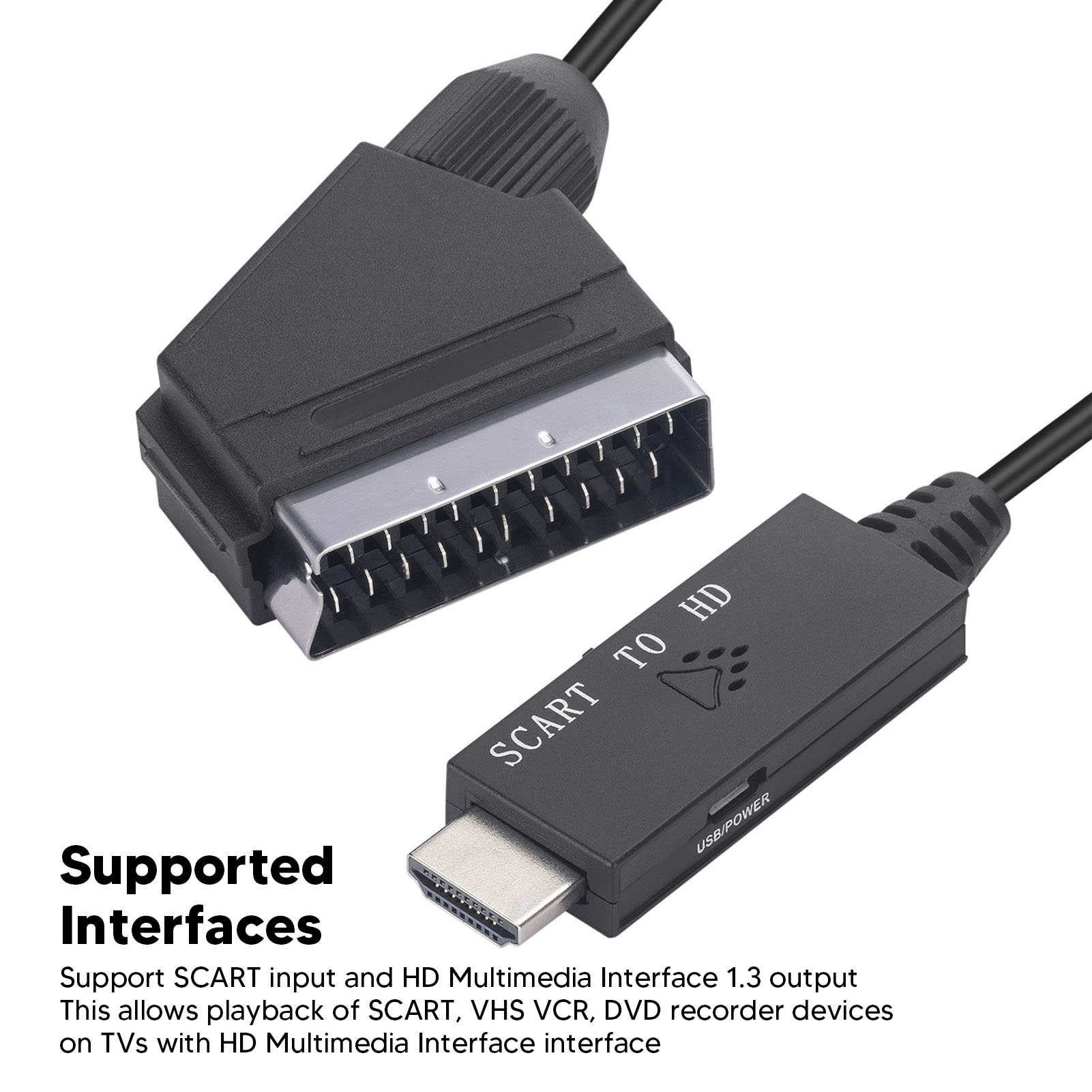 SCART'tan HD Multimedya Arayüz - Scart To Hdmi incelemesi ve fiyatı