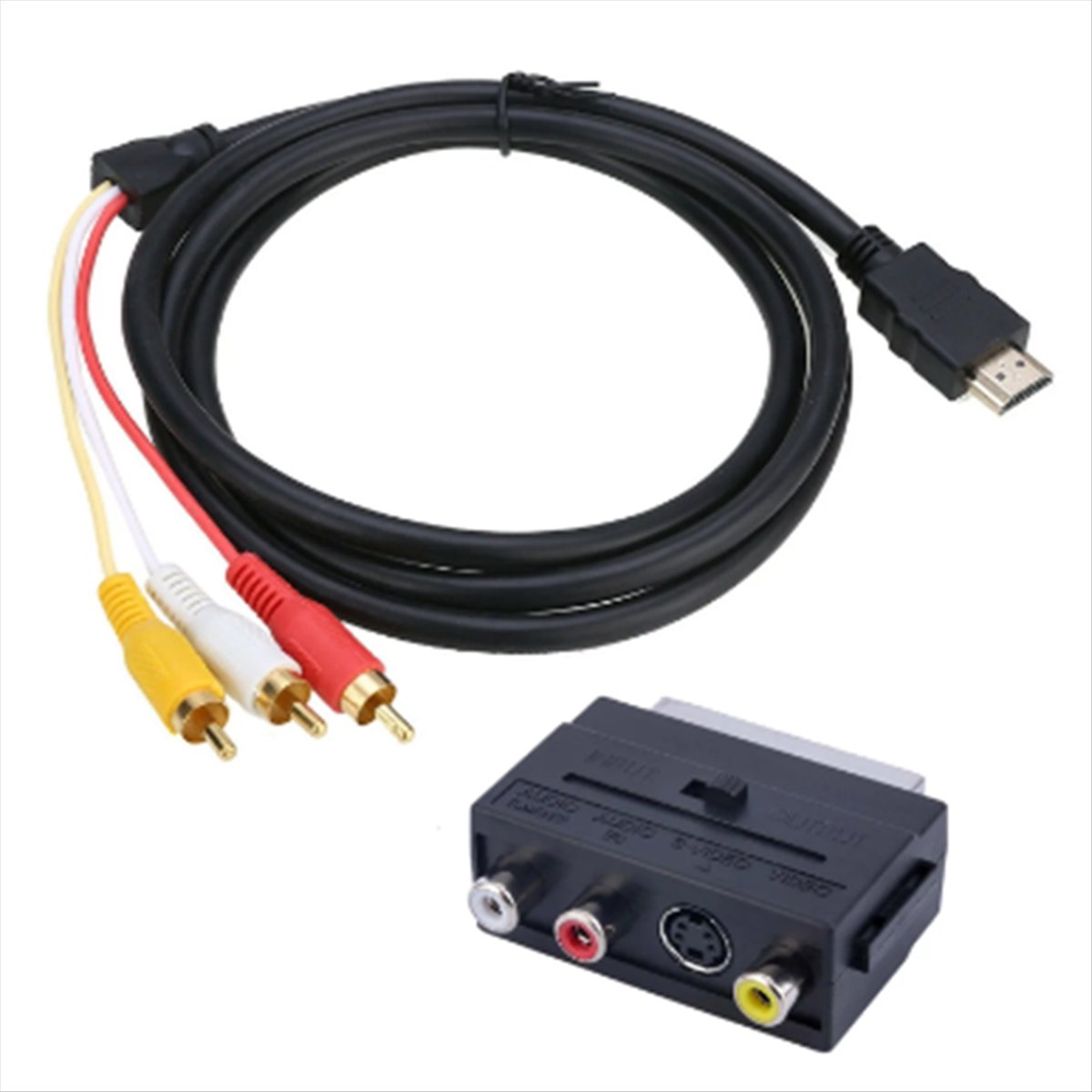 (A32M) 2'si 1 Arada Adaptör Ka - Scart To Hdmi incelemesi ve fiyatı