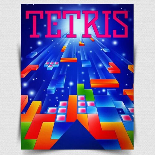 TETRIS METAL SIGN PLAQUE - Ret - Gaming Retro Arcade incelemesi ve fiyatı