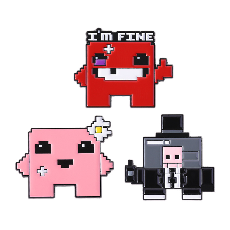 3 adet Piksel Sanat Emaye Pin  - Retro Gaming Kit incelemesi ve fiyatı