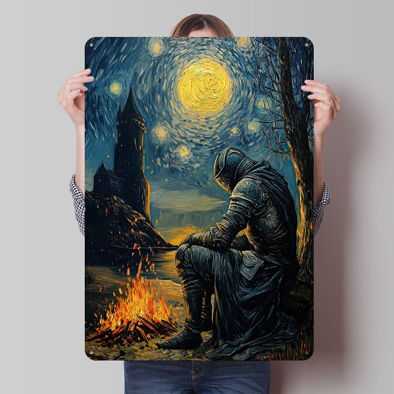 Knight By The Bonfire Teneke P - Retro Knight Gaming incelemesi ve fiyatı