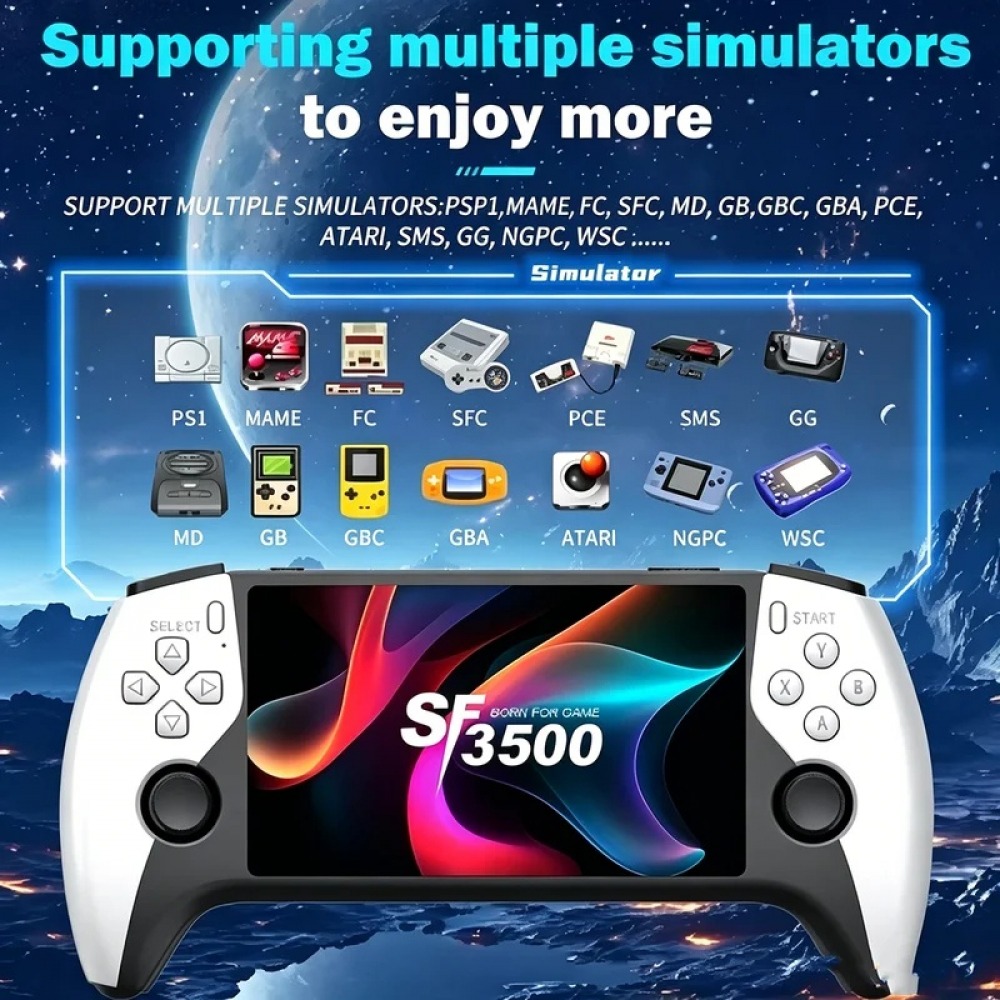 SF3500 5 inç El Oyun Konsolu,  - Retro Gaming Kit incelemesi ve fiyatı